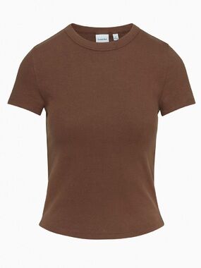 Aritzia Sunday Best Little Ribbed Hip T-shirt